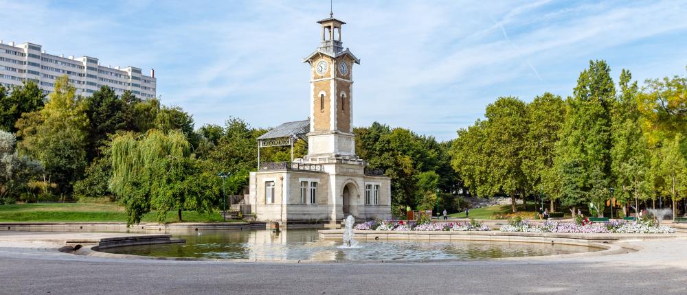 Green spaces of the 15th arrondissement