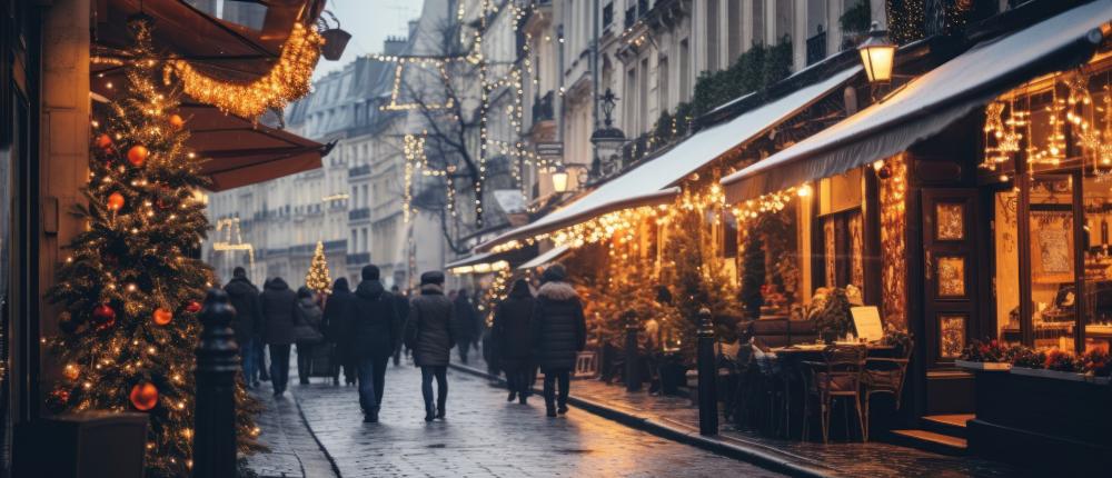 A magical Christmas in Paris